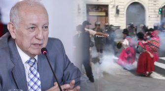 Óscar Becerra - Manifestaciones en Lima