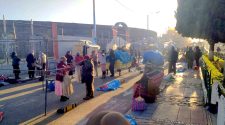 Comerciantes de la av. Titicaca