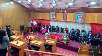 El alcalde de la Municipalidad Provincial de Puno