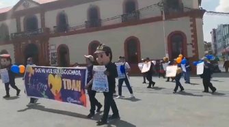 Marcha por los niños con autismo