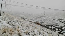 Se han registrado nevadas en el distrito de Ocuviri