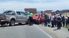 accidente de tránsito en Huancané