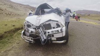 Accidente de tránsito vía Orurillo - Ayaviri