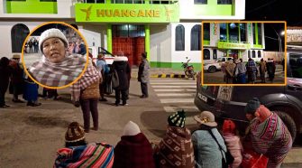 Comerciantes realizan plantón en Huancané