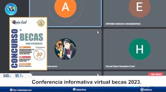 Conferencia informativa virtual de Becas 2023