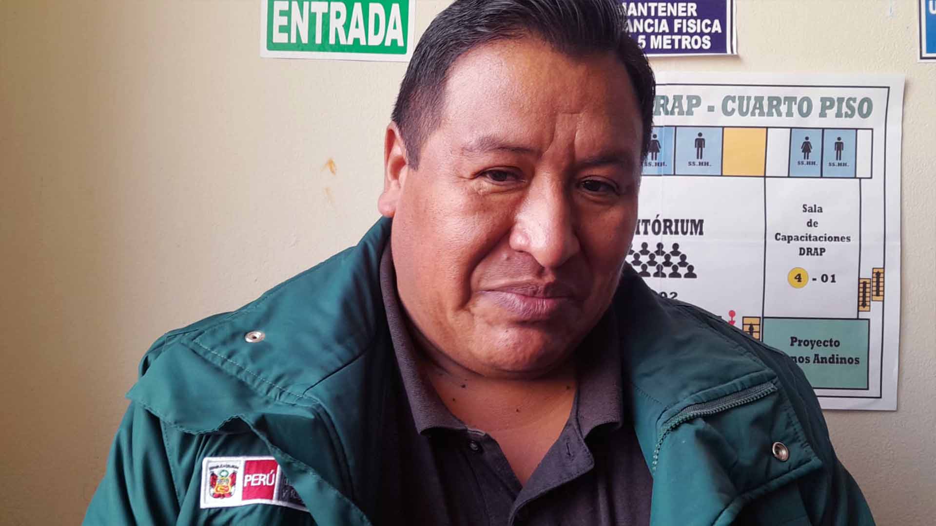 Director del SENASA en Puno