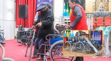Entregaron 125 aparatos de movilidad a personas con discapacidad