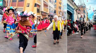 Estudiantes del Glorioso San Carlos -Puno