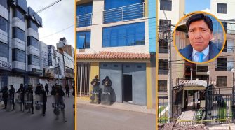 Allanamiento e incautación de dos inmuebles en Juliaca y un departamento en Cusco