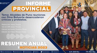 Alcaldes de Puno se reúnen con Dina