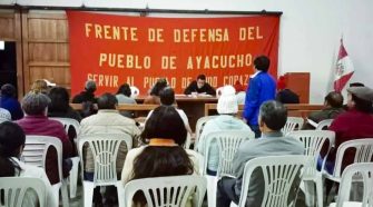 La región Ayacucho continúa exigiendo justicia.