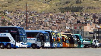 Terminal terrestre de Puno.