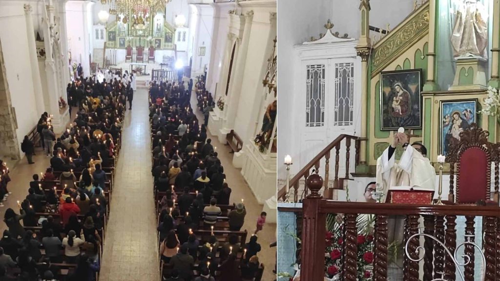 En la cuarta misa de novena de la Virgen de la Candelaria invitan a ...