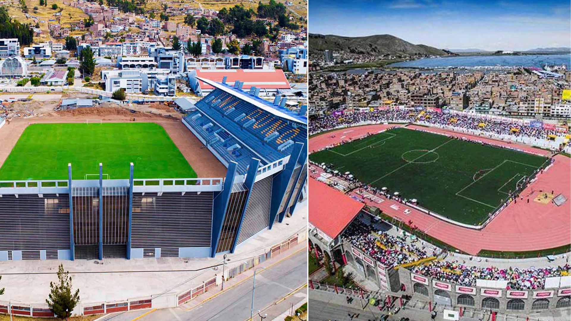 Estadio UNA-Puno y Enrique Torres Belón