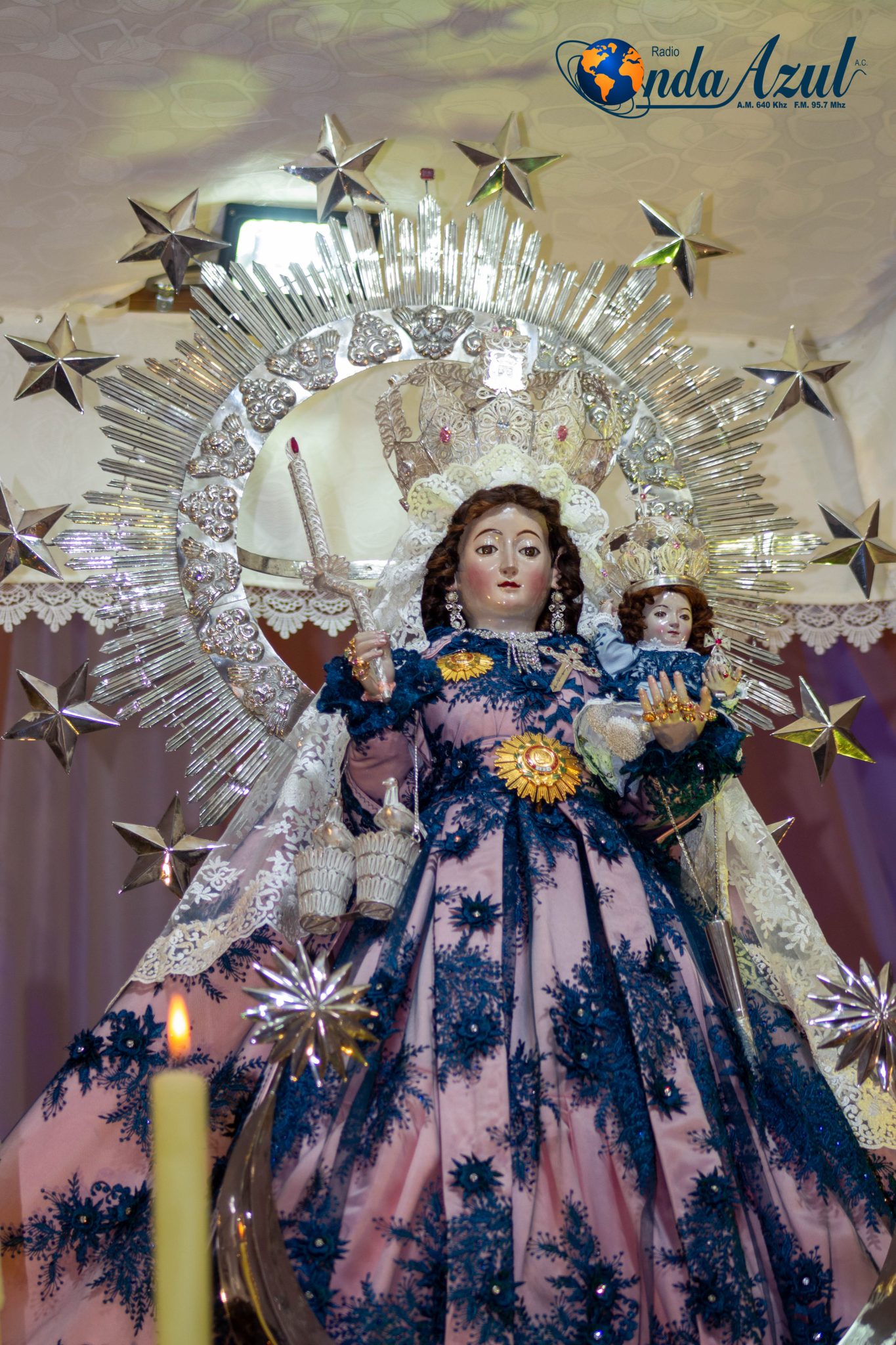 Foto: Sétima Misa de Novena en Honor a la Santísima Virgen de la ...