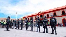 Policías en Puno