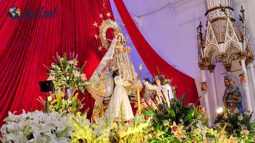 Fotos: Cuarta misa de novena en Honor a la Santísima Virgen de la ...