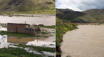 Aumento de caudal de los ríos Huancané y Ramis