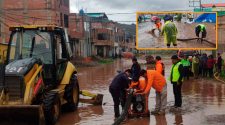 Inundación en Puno por fuertes lluvias