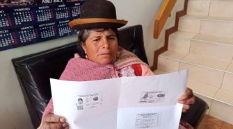 Ciudadana de nacionalidad boliviana pide apoyo
