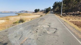 Carreteras de la región Puno en mal estado
