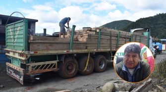 Transporte de madera ilegal