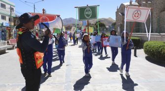 Marcha de sensibilización en Ayaviri