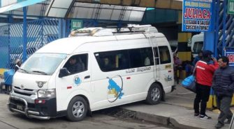 Transportistas que cubren la ruta Puno – Juliaca