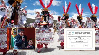 Danzarines del Carnaval de Oruro