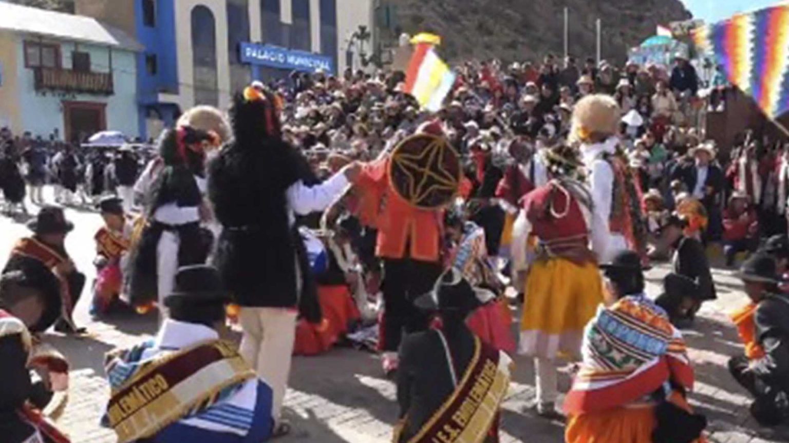 Pobladores Participaron De La Entrada Del Qhapero Central En Honor A Su Patrono San Antonio De 9833