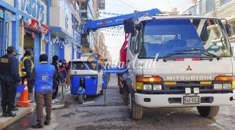 Operativo a vehículos en calles céntricas