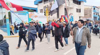 Primer día de paro en Juliaca