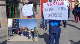 Trabajadores de la Sociedad de la Beneficencia de Puno