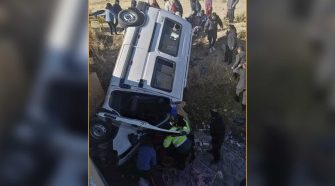 Accidente de tránsito en la vía Puno Mañazo