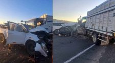 Accidente de tránsito en la vía Arequipa - Puno