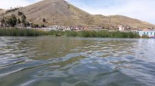 Bahía interior del Lago Titicaca
