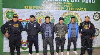 Sujetos acusados de cometer delitos fueron detenidos