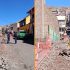 Trabajos que realizan en la plaza Mayor de Puno