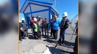 bombeo de agua captación Totorani