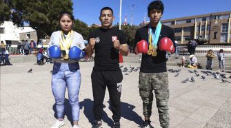 boxeo interbarrios en Juliaca