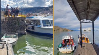 Transportistas acuáticos de Puno