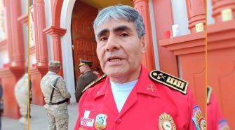 comandante general de la compañía de Bomberos