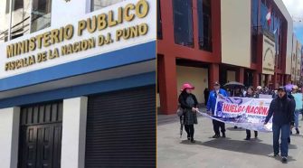 Trabajadores del Ministerio Público de Puno