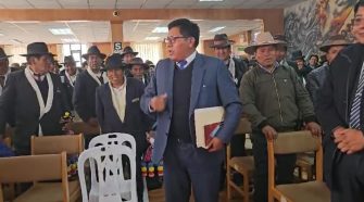 Alcaldes de la región Puno y el Perú marchan en Lima