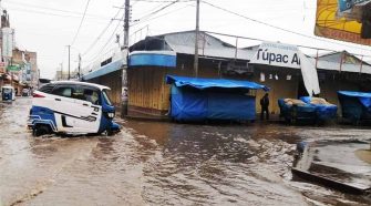 Afectación por lluvias en Juliaca