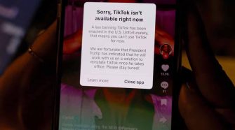 TikTok se desconecta en Estados Unidos