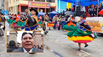 pasacalle por el 60 Aniversario de la Federación de Folklore