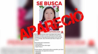 Buscan a madre de familia
