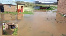 Inundación en Tiquillaca