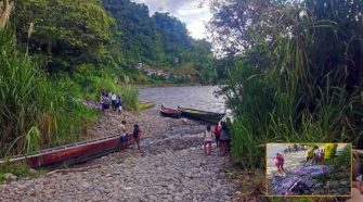 Naufragio en el río Inambari